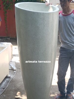 jual pot teraso tinggi