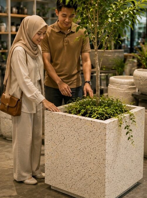 Cara Memilih Pot Teraso