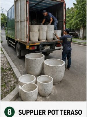 jual pot teraso supplier