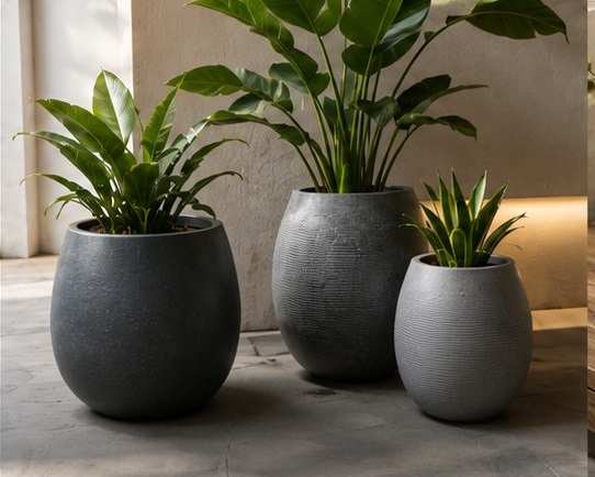 jual pot fiber