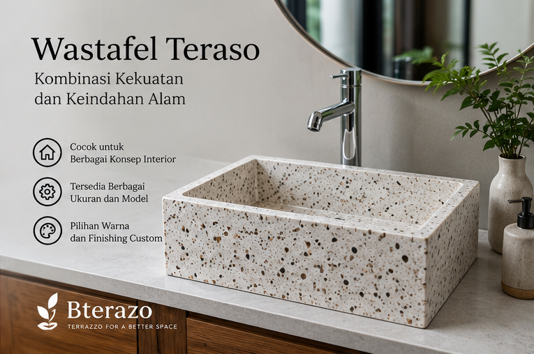 jual wastafel teraso